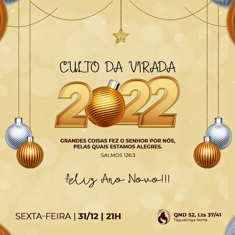 Culto da virada 2022!